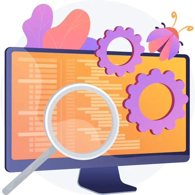 Professional receptionist answering calls